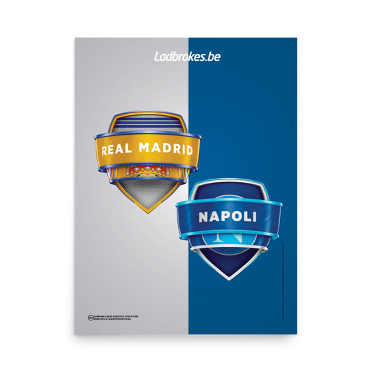Real Madrid vs Napoli - 18 x 24
