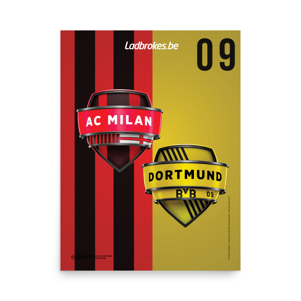 AC Milan vs Dortmund - 18 x 24