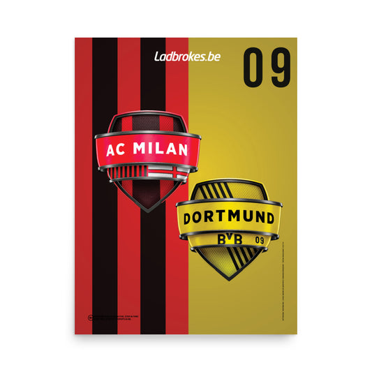 AC Milan vs Dortmund - 18 x 24