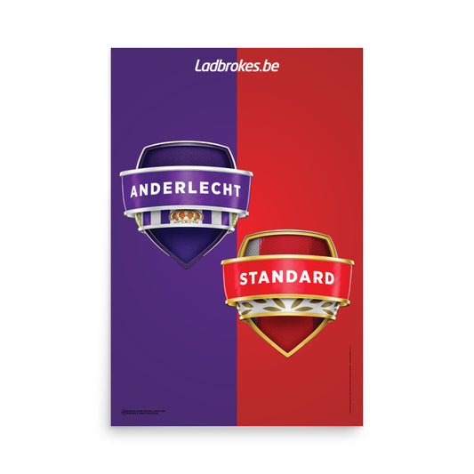 Anderlecht vs Standard - 24 x 36