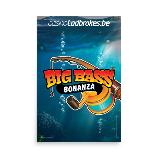 Big Bass Bonanza - 24x36