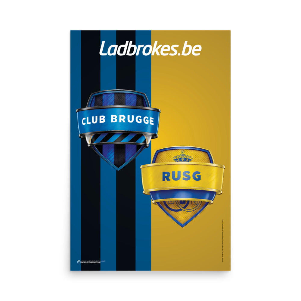 Club Brugge vs Union - 24x36